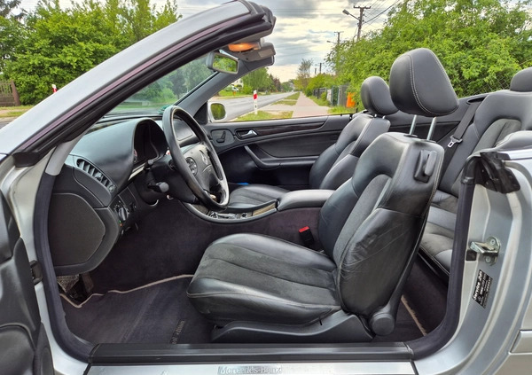 Mercedes-Benz CLK cena 21900 przebieg: 215283, rok produkcji 2002 z Końskie małe 254